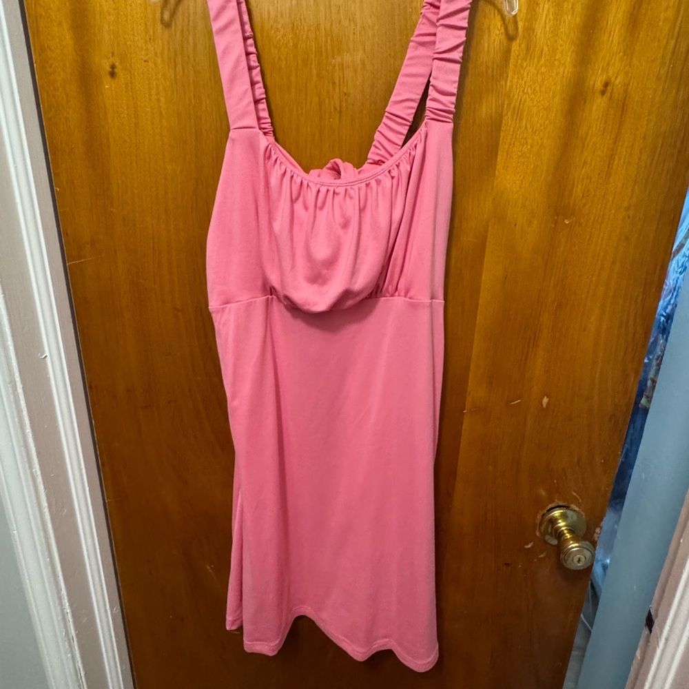 Pink Sleeveless Dress